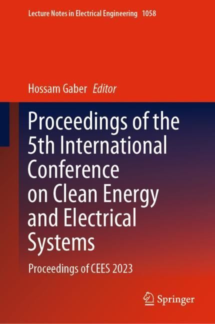 Proceedings of the 5th International Conference on Clean Energy and Electrical Systems main product photo
