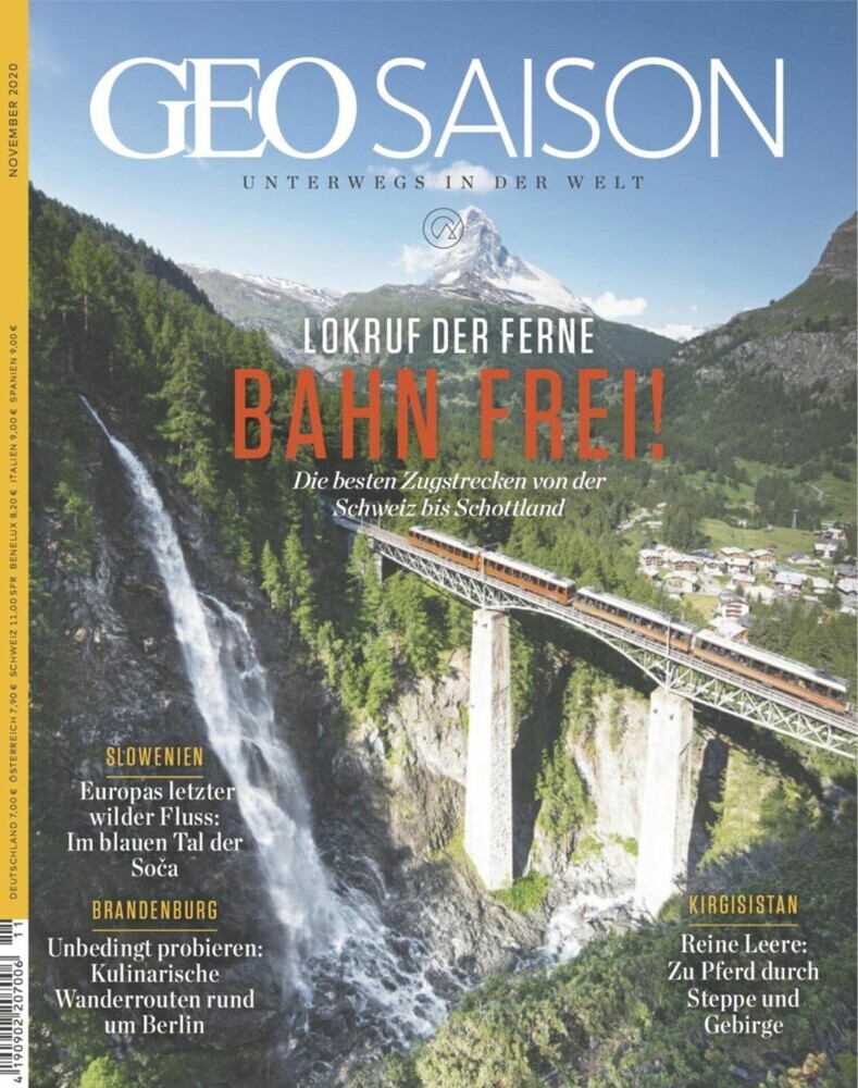 GEO SAISON 11/2020 - Bahn frei! main product photo