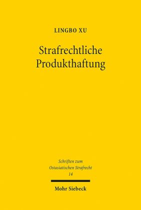Strafrechtliche Produkthaftung
