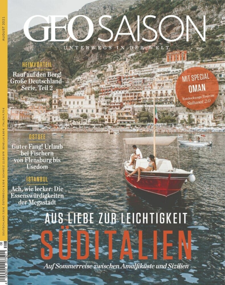 GEO SAISON 08/2021 - Süditalien main product photo