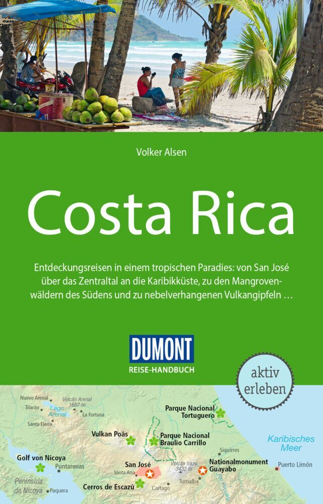 DUMONT Reise-Handbuch Reiseführer Costa Rica main product photo