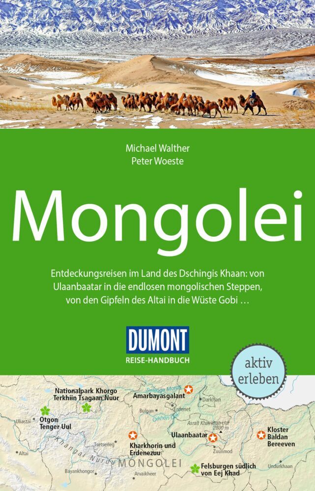 DUMONT Reise-Handbuch Reiseführer Mongolei main product photo