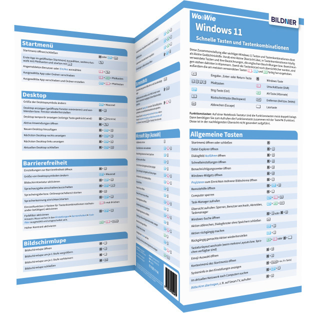 Windows 11 - Tastenkombinationen für schnelles Arbeiten main product photo
