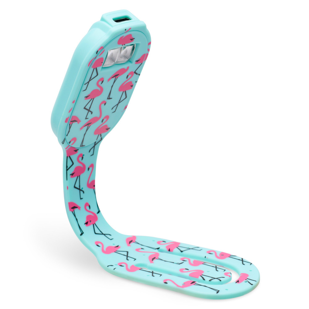 Flexilight RC (Flamingo) - wiederaufladbares Leselicht - 2 in 1 Leselampe & Lesezeichen - LED Leselicht - Geschenk für Leser, Buchliebhaber - Deutsche Ausgabe main product photo