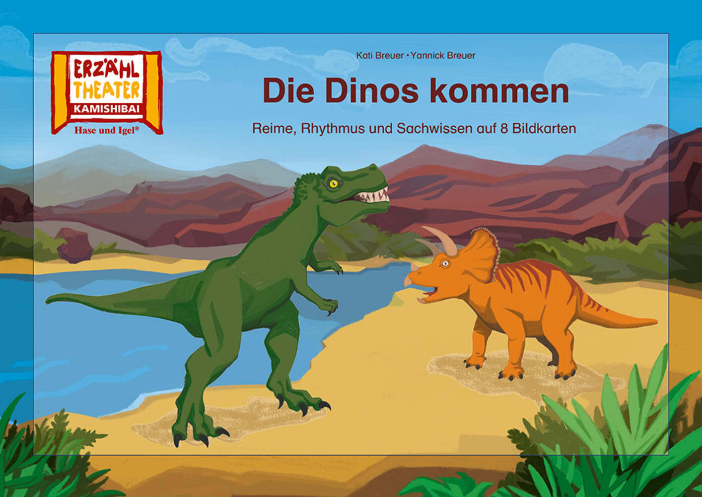 Die Dinos kommen / Kamishibai Bildkarten main product photo