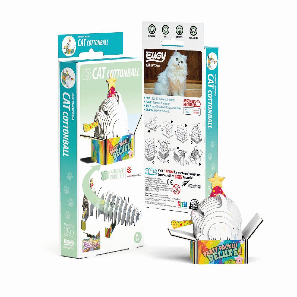 EUGY - 3D Bastelset Persische Katze main product photo