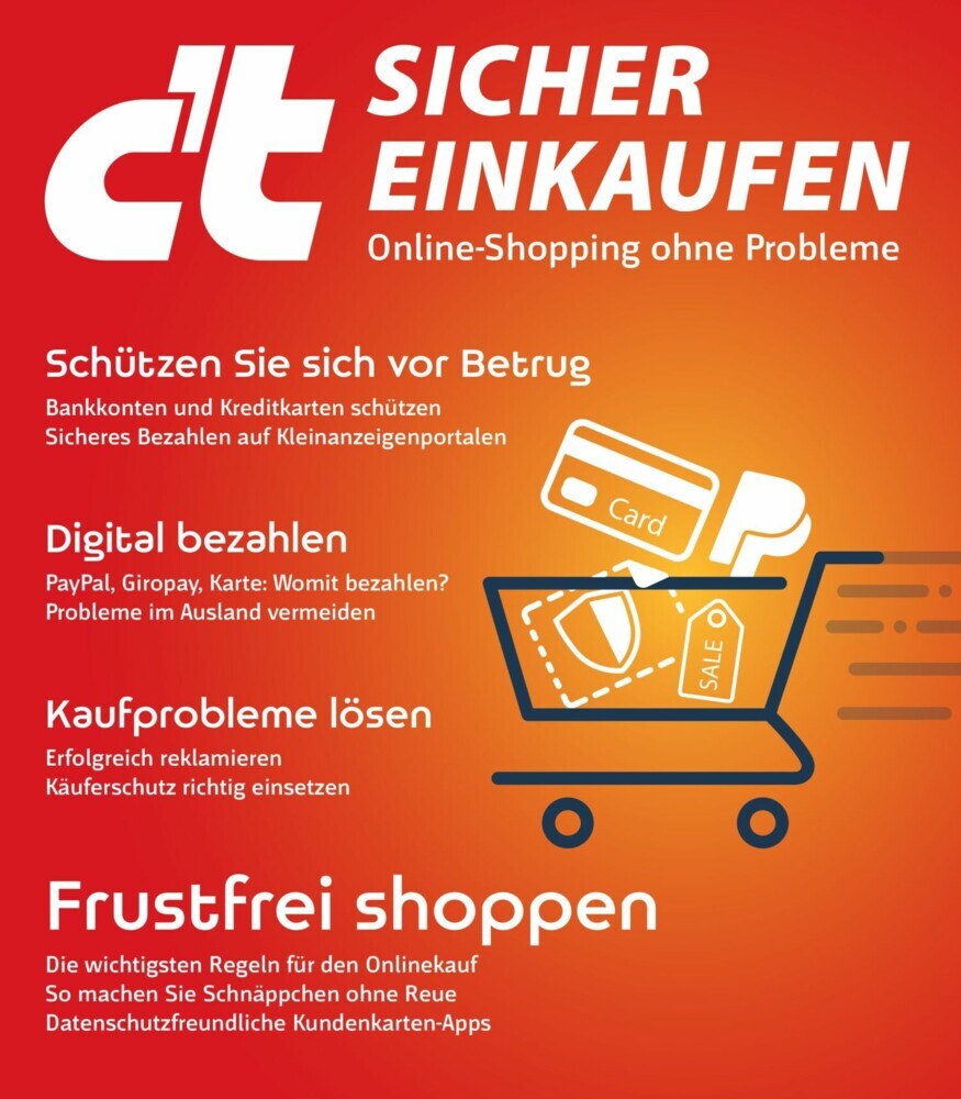 c't Sicher einkaufen main product photo