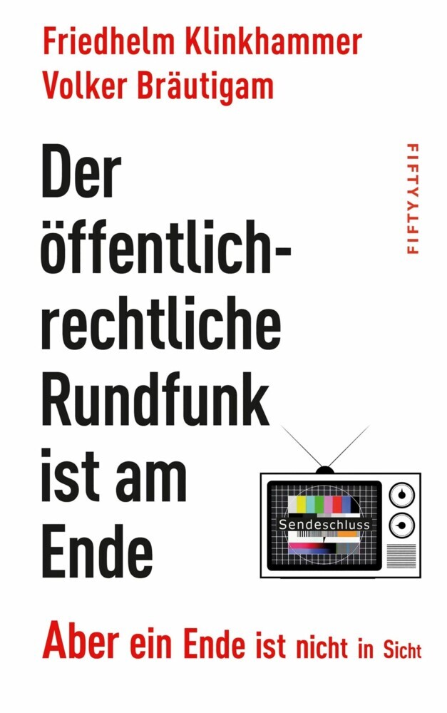 Der öffentlich-rechtliche Rundfunk ist am Ende main product photo