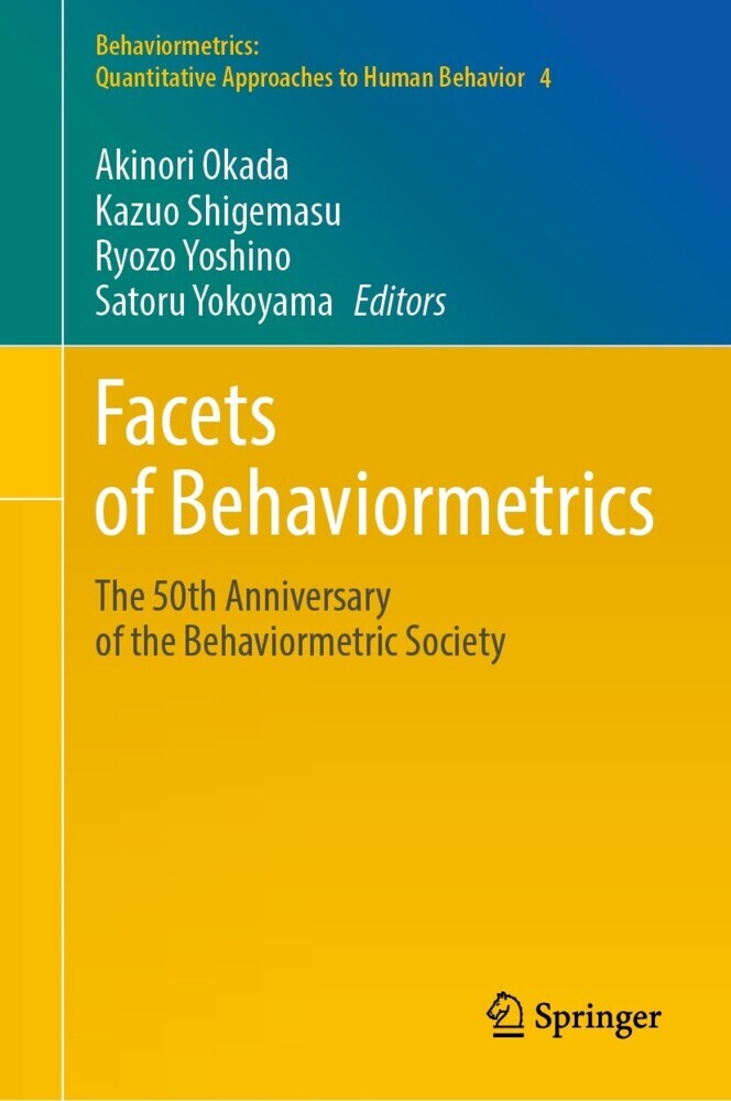 Facets of Behaviormetrics main product photo