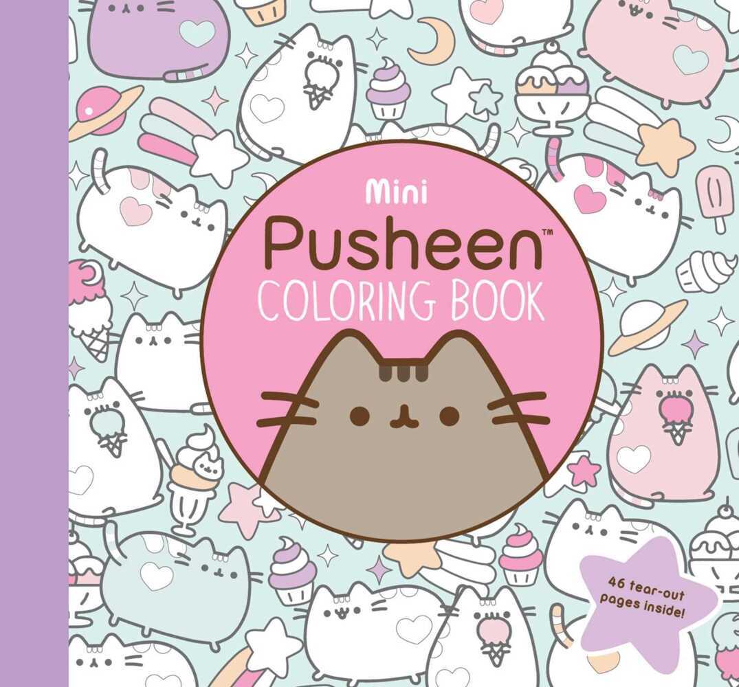 Mini Pusheen Coloring Book main product photo