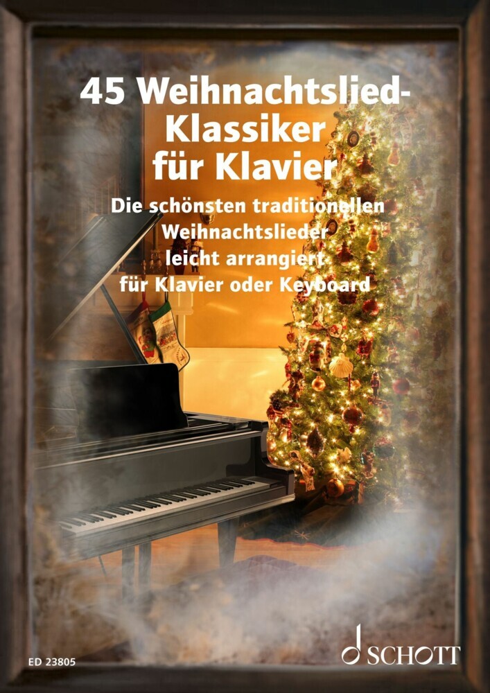 45 Weihnachtslied-Klassiker für Klavier main product photo