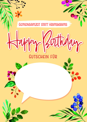 Happy Birthday