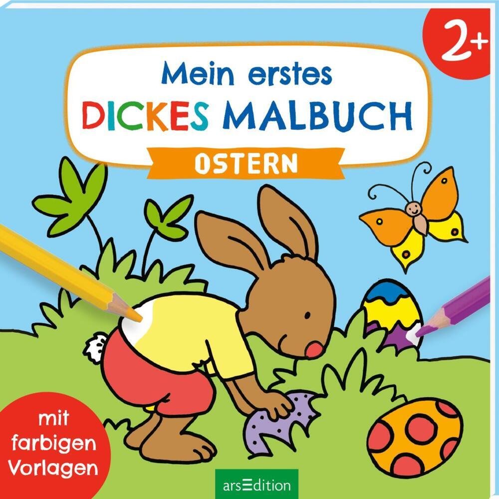 Mein erstes dickes Malbuch ab 2 - Ostern main product photo
