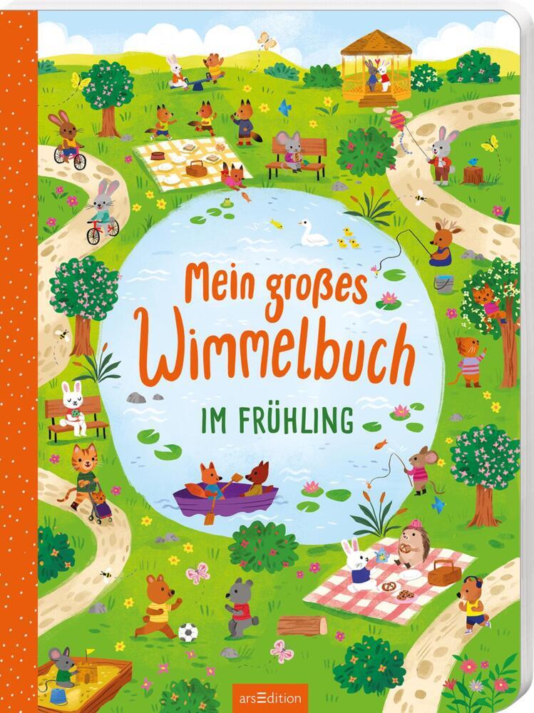 Mein großes Wimmelbuch - Im Frühling main product photo