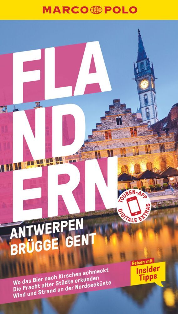 MARCO POLO Reiseführer Flandern, Antwerpen, Brügge, Gent main product photo