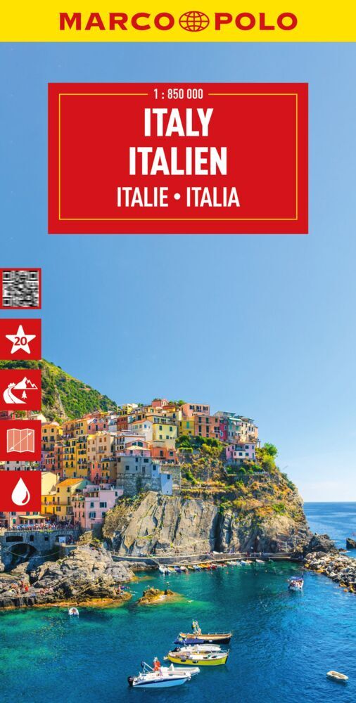 MARCO POLO Reisekarte Italien 1:850.000 main product photo