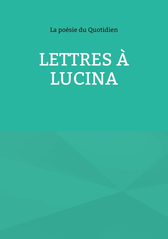 Lettres à Lucina main product photo