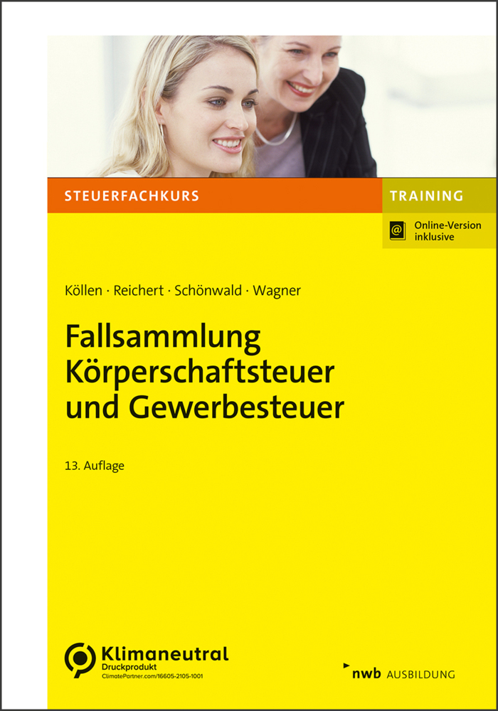 Fallsammlung Körperschaftsteuer und Gewerbesteuer main product photo