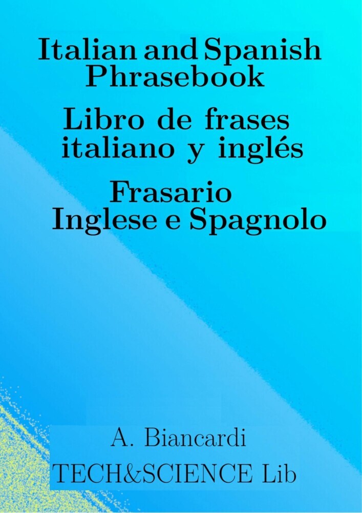 Italian and Spanish Phrasebook. Libro de frases italiano y inglés. Frasario Inglese e Spagnolo main product photo