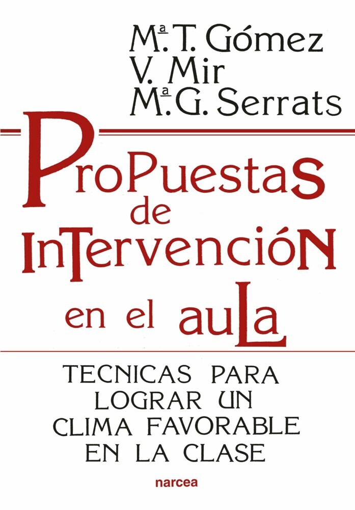 Propuestas de intervención en el aula main product photo