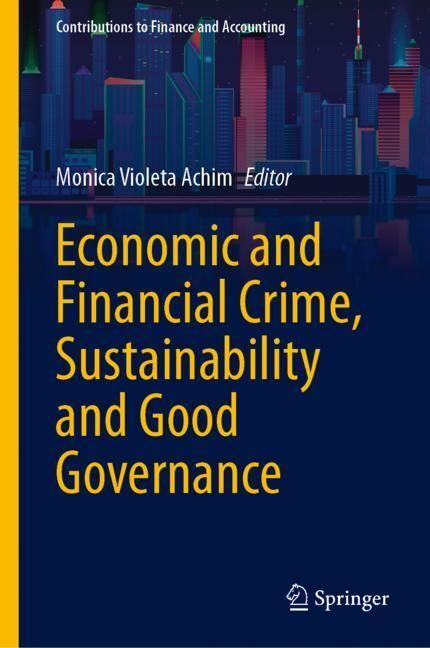 Economic and Financial Crime, Sustainability and Good Governance main product photo