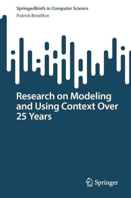 Research on Modeling and Using Context Over 25 Years main product photo