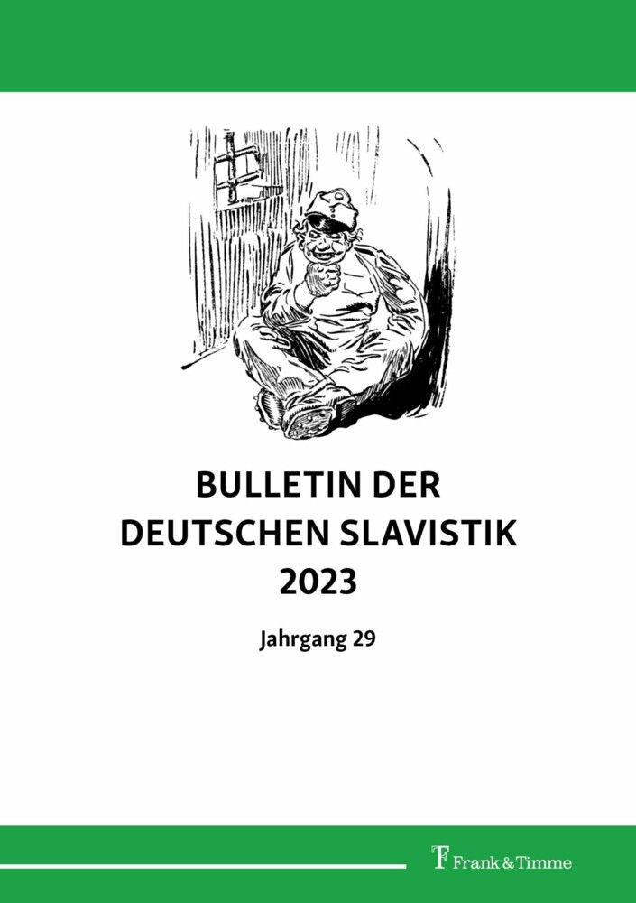 Bulletin der deutschen Slavistik 2023 main product photo