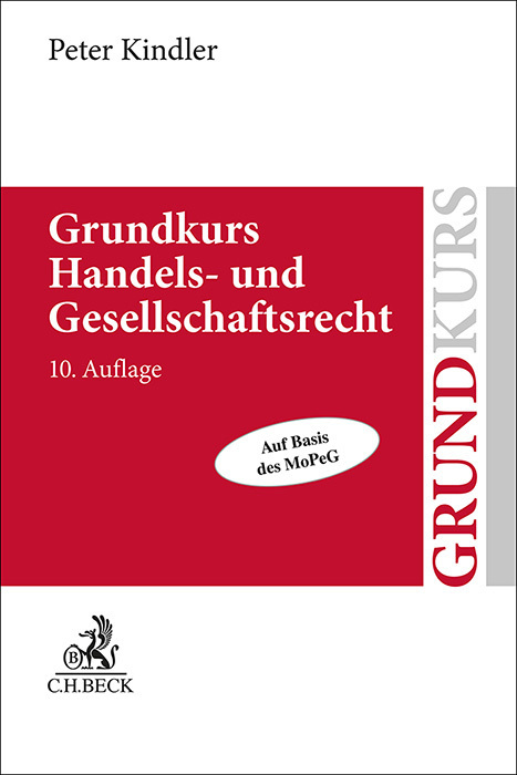 Grundkurs Handels- und Gesellschaftsrecht main product photo
