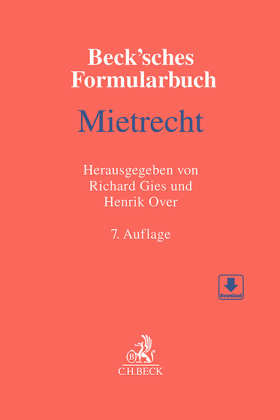 Beck'sches Formularbuch Mietrecht