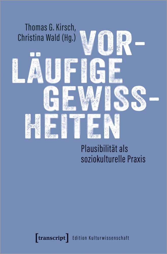 Vorläufige Gewissheiten main product photo