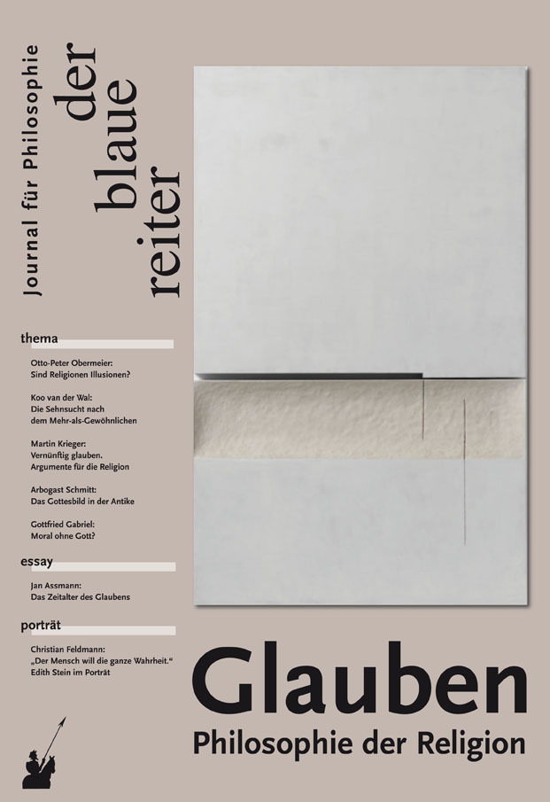 Der Blaue Reiter. Journal für Philosophie / Glauben main product photo