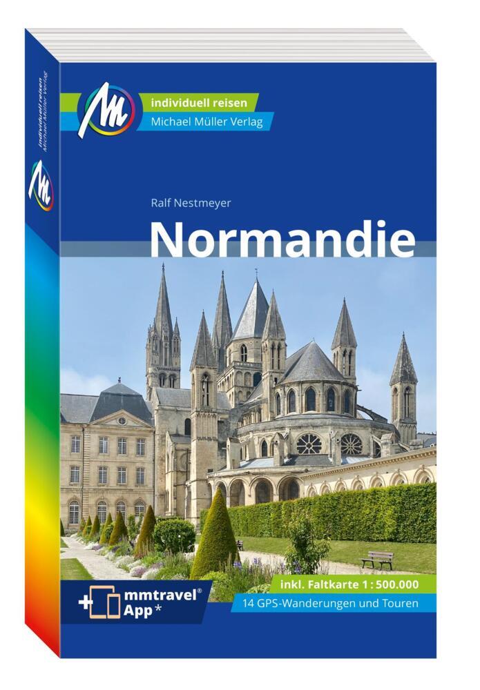 MICHAEL MÜLLER REISEFÜHRER Normandie, m. 1 Karte main product photo