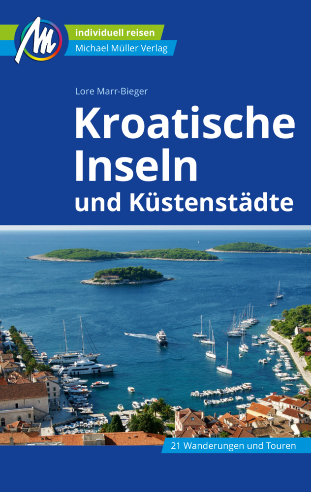 Kroatische Inseln und Küstenstädte Reiseführer Michael Müller Verlag main product photo