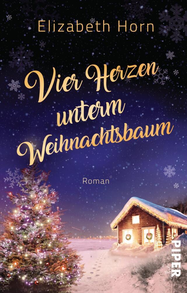 Vier Herzen unterm Weihnachtsbaum main product photo