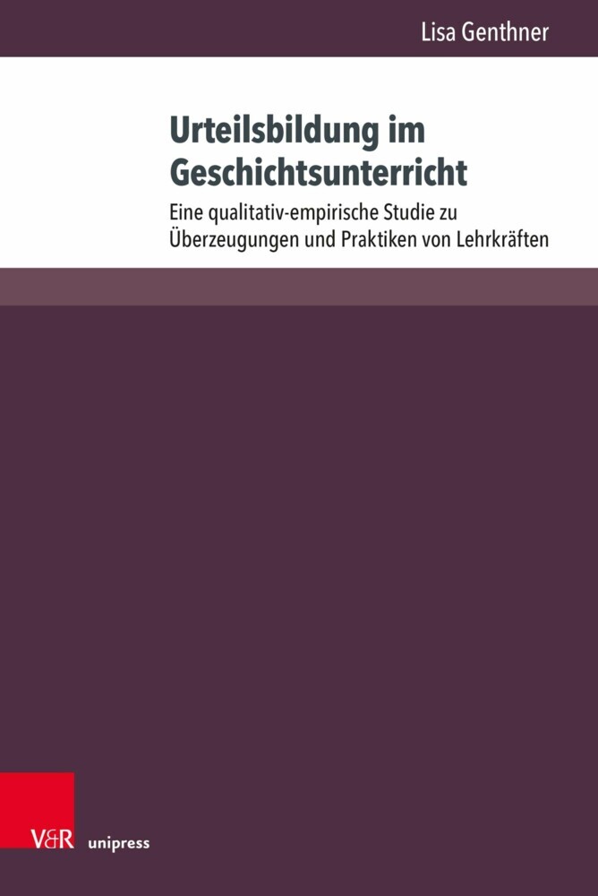 Urteilsbildung im Geschichtsunterricht main product photo
