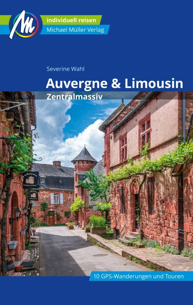 Auvergne & Limousin Reiseführer Michael Müller Verlag main product photo