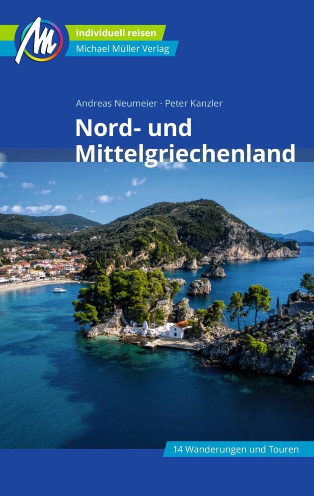 Nord- und Mittelgriechenland Reiseführer Michael Müller Verlag main product photo