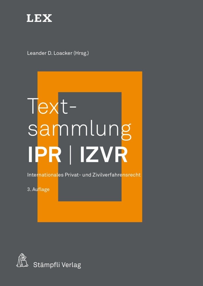 Textsammlung IPR / IZVR main product photo