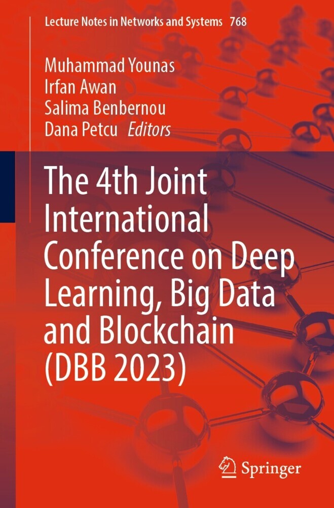 The 4th Joint International Conference on Deep Learning, Big Data and Blockchain (DBB 2023) main product photo