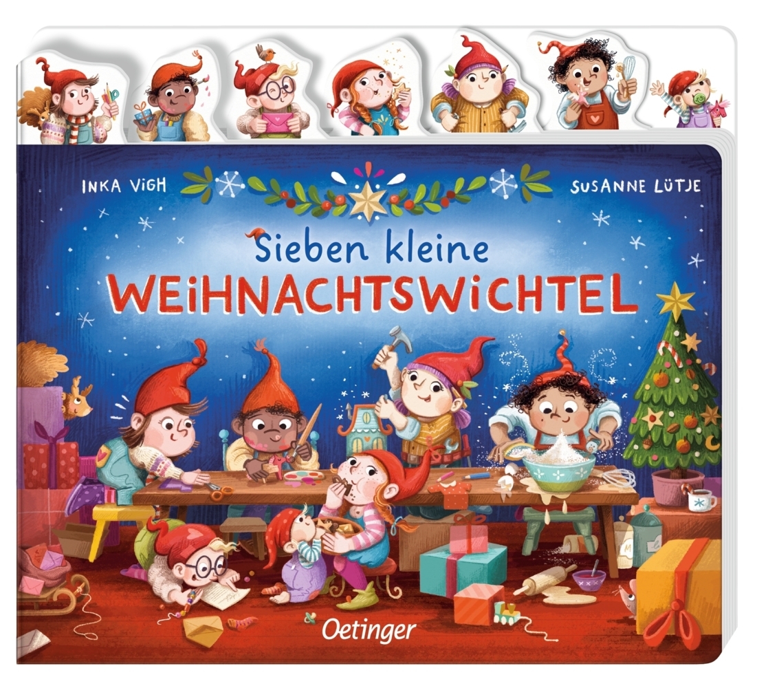 Sieben kleine Weihnachtswichtel main product photo