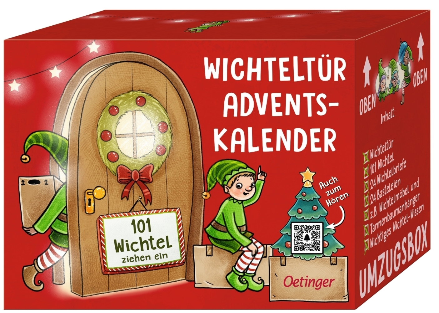 Wichteltür-Adventskalender. 101 Wichtel ziehen ein main product photo