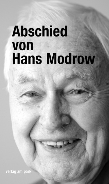 Abschied von Hans Modrow main product photo