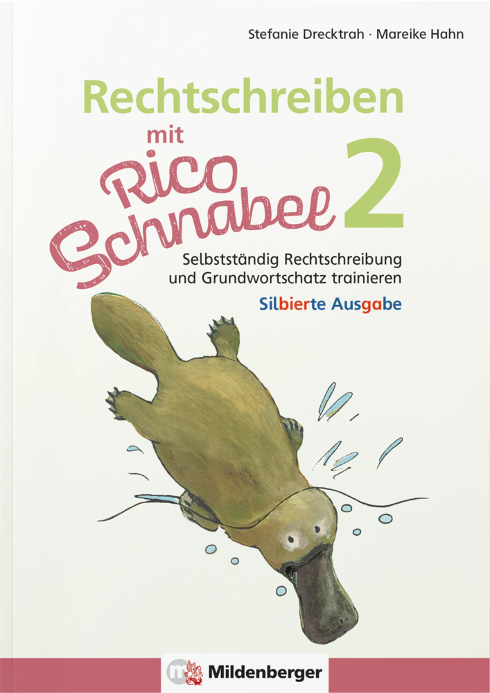 Rechtschreiben mit Rico Schnabel, Klasse 2 - silbierte Ausgabe main product photo