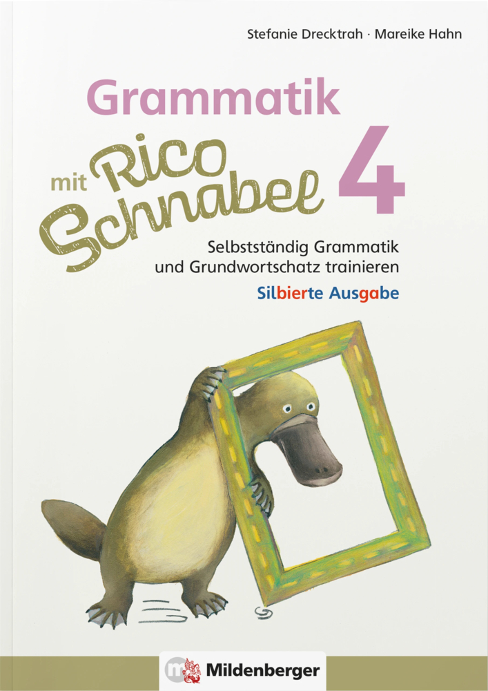 Grammatik mit Rico Schnabel, Klasse 4 - silbierte Ausgabe main product photo
