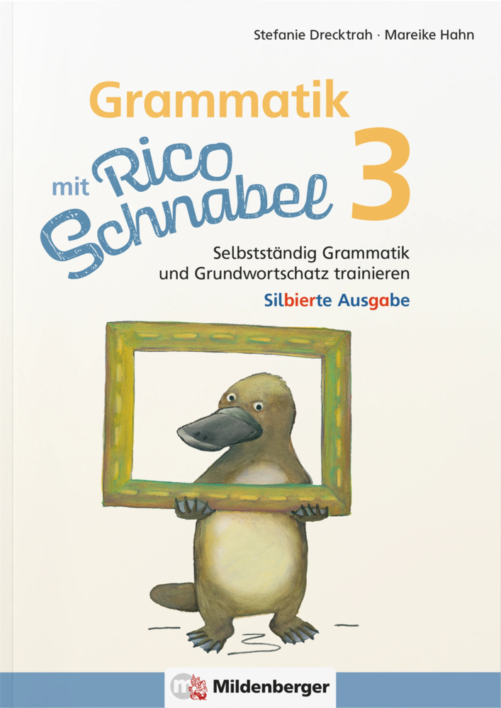 Grammatik mit Rico Schnabel, Klasse 3 - silbierte Ausgabe main product photo