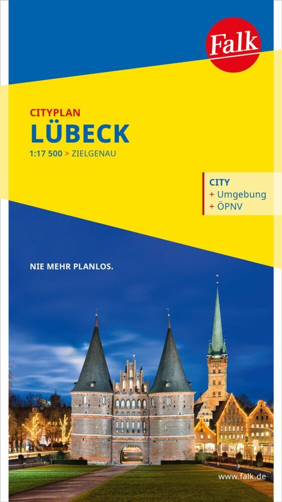 Falk Cityplan Lübeck 1:17.500 main product photo
