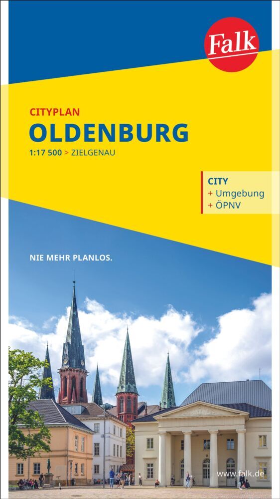 Falk Cityplan Oldenburg 1:16.000 main product photo