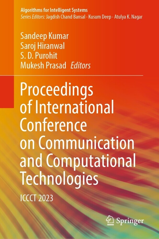 Proceedings of International Conference on Communication and Computational Technologies main product photo