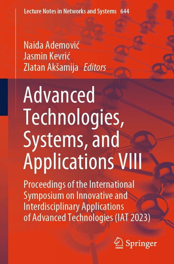 Advanced Technologies, Systems, and Applications VIII main product photo