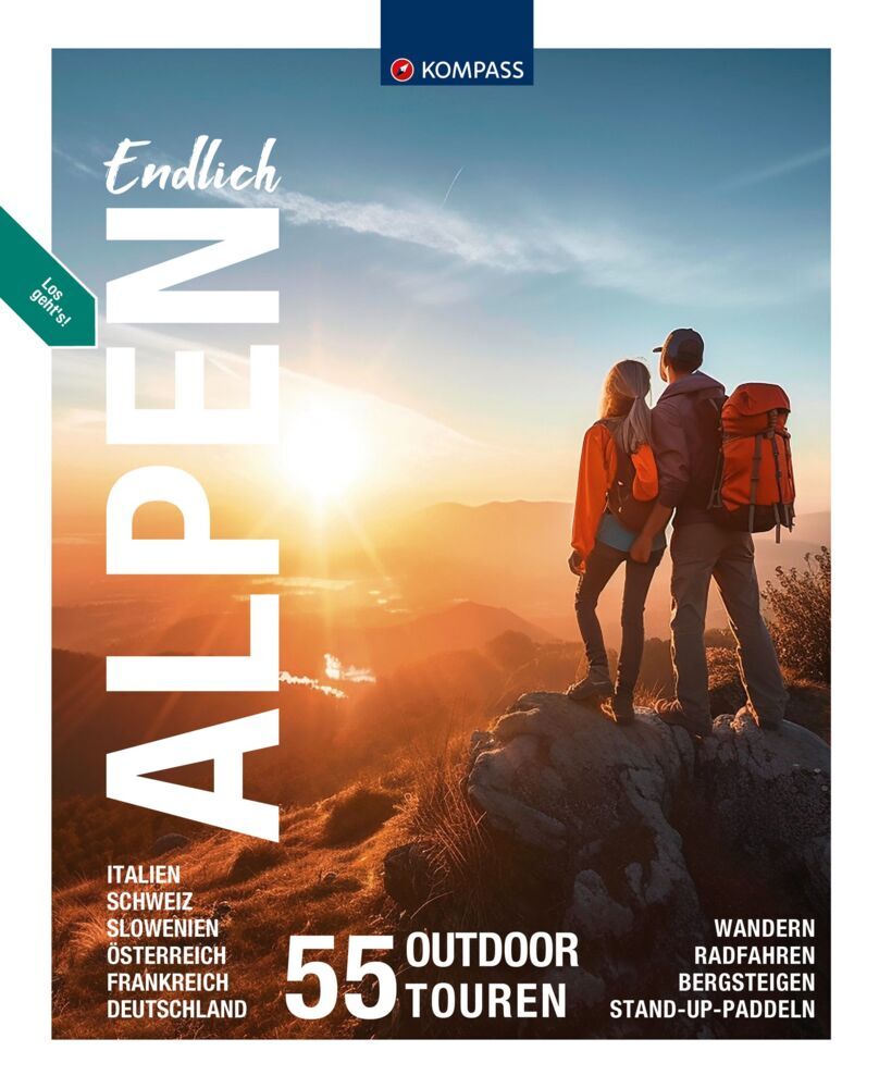 KOMPASS Endlich KOMPASS Bildband Endlich Alpen main product photo